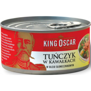 Tuńczyk w oleju kawałki 