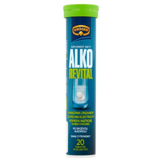 Alko Revital suplement diety smak cytrynowy 20 szt.