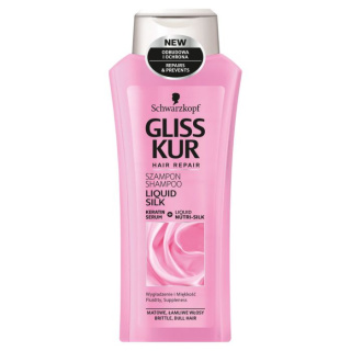 Liquid Silk szampon do włosów łamliwych