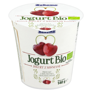 Jogurt z wiśniami BIO