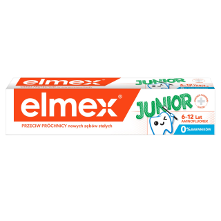 Junior pasta do zębów dla dzieci 6-12 lat 