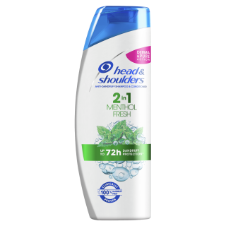 2w1 szampon przeciwłupieżowy z odżywką Mentol 