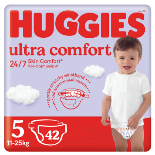 Ultra Comfort pieluchy rozmiar 5, 11-25 kg 42 szt.