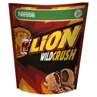 Lion WildCrush Płatki czekoladowo-karmelowe