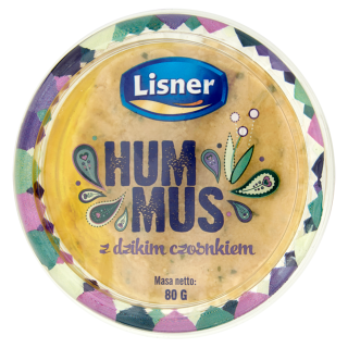 Hummus z dzikim czosnkiem