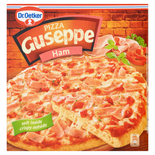 Guseppe Pizza z szynką mrożona 