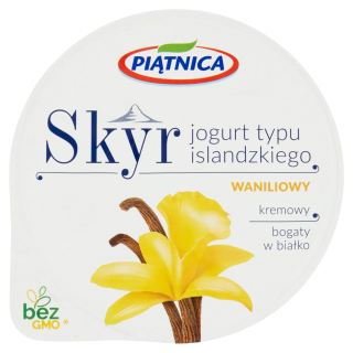 Skyr jogurt typu islandzkiego waniliowy