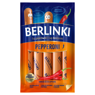 Parówki Berlinki pepperoni
