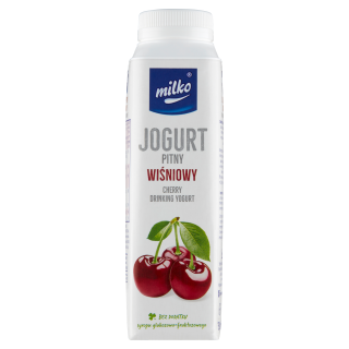 Jogurt pitny wiśniowy