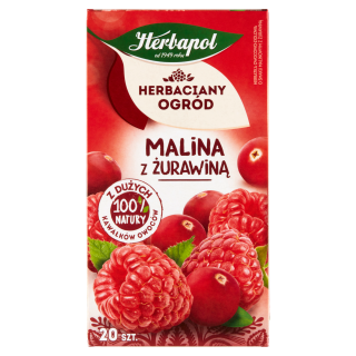 Herbaciany Ogród Malina-Żurawina 20szt.