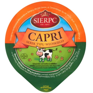 Serek Capri typu włoskiego