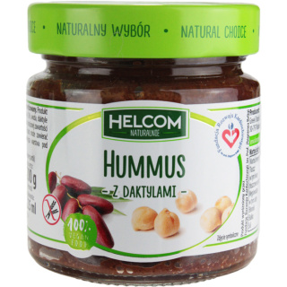 Hummus z daktylami bezglutenowy