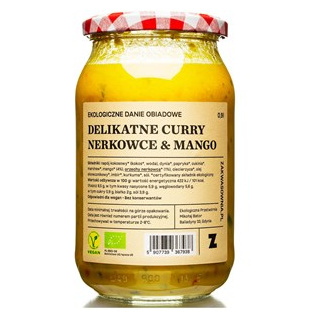 Curry z orzechami nerkowca i mango BIO