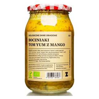 Gulasz TOM-YUM z boczniakami i mango BIO