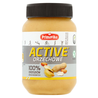 Active Orzechowe 100% – pasta z orzeszków arachidowych
