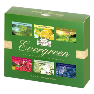 Evergreen mix herbat zielonych 60 szt.