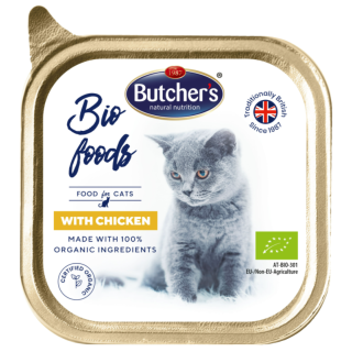 Bio Foods Pasztet z kurczakiem karma dla dorosłych kotów