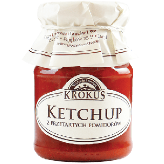 Ketchup z przetartych pomidorów