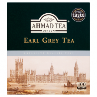Earl Grey herbata czarna 100 szt. z zawieszką