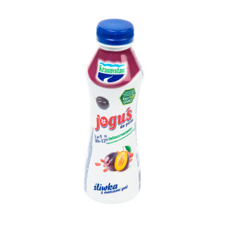 Jogurt do picia śliwka z owocami goji