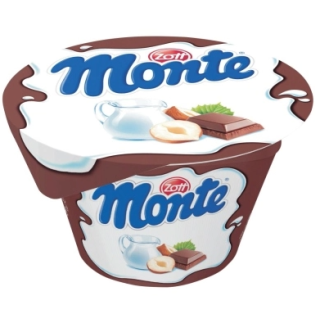 Monte Orginal deser mleczny z czekoladą i orzechami