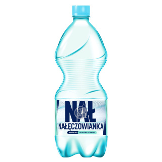 Naturalna woda mineralna delikatnie gazowana 1 l