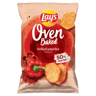 Oven Baked Chipsy grill papryka 