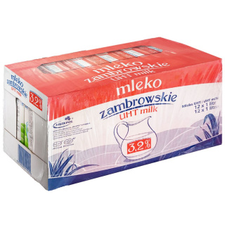 Mleko UHT 3,2% 12x1l